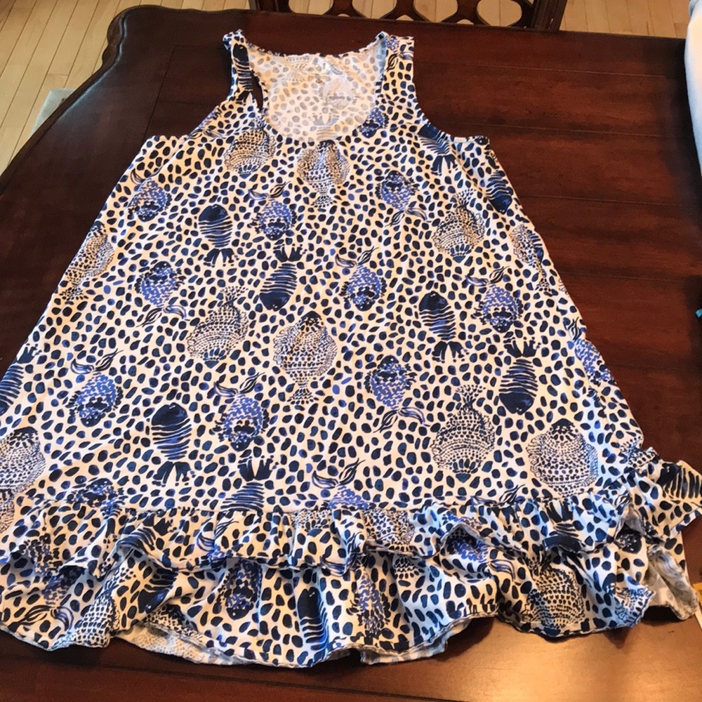 Lilly Pulitzer racer back sundress / coverup